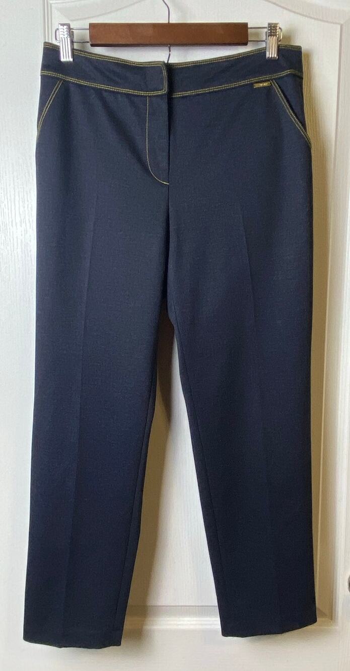 T Tahari Dark Wash Blue Stretch Jeggings Women's Size 6